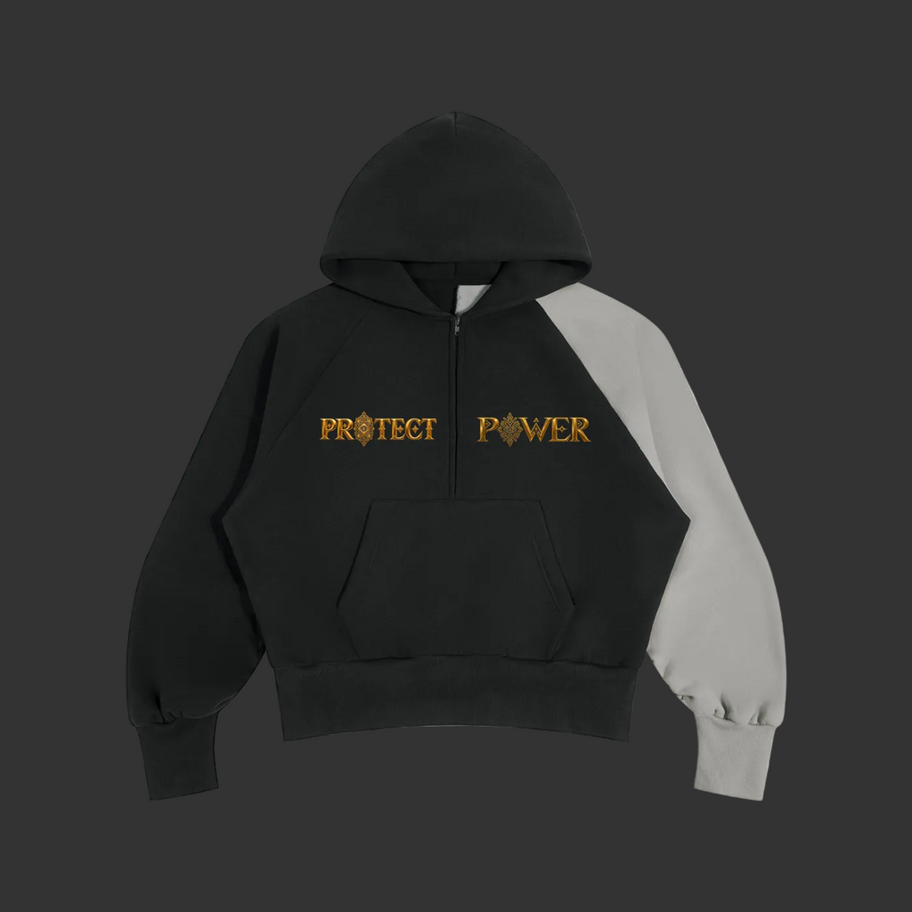 FOR PROTECT AND POWER 24 ALL FLECE HOODIE