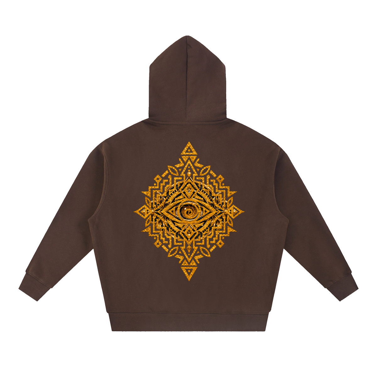 StoneYer See Essential Ballance Oversized Boxy Fit Fleece Hoodie