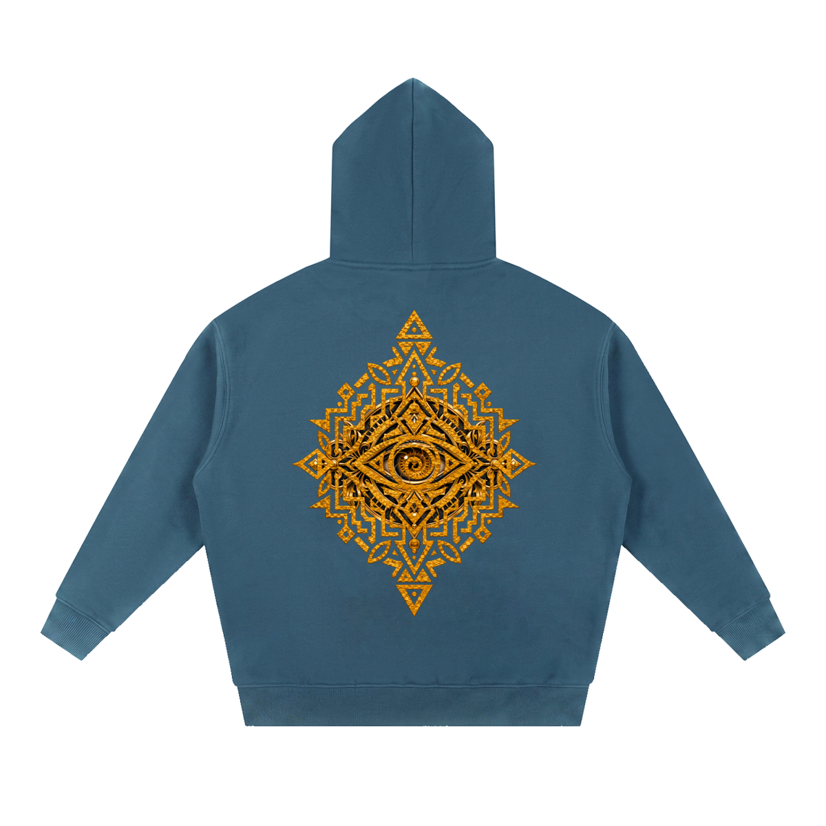 StoneYer See Essential Ballance Oversized Boxy Fit Fleece Hoodie