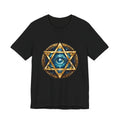 Mystic Star of David T-Shirt — Third Eye Geometric Spiritual Tee