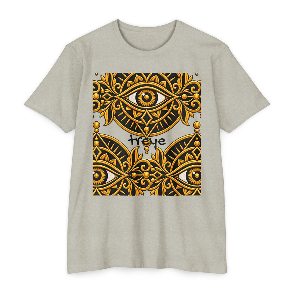 All-Seeing Eye Ornamental Design T-shirt | Mystical Symbol Shirt