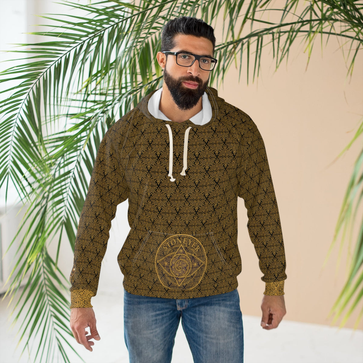 StoneYer Tribal Power Pattern symbol Pullover