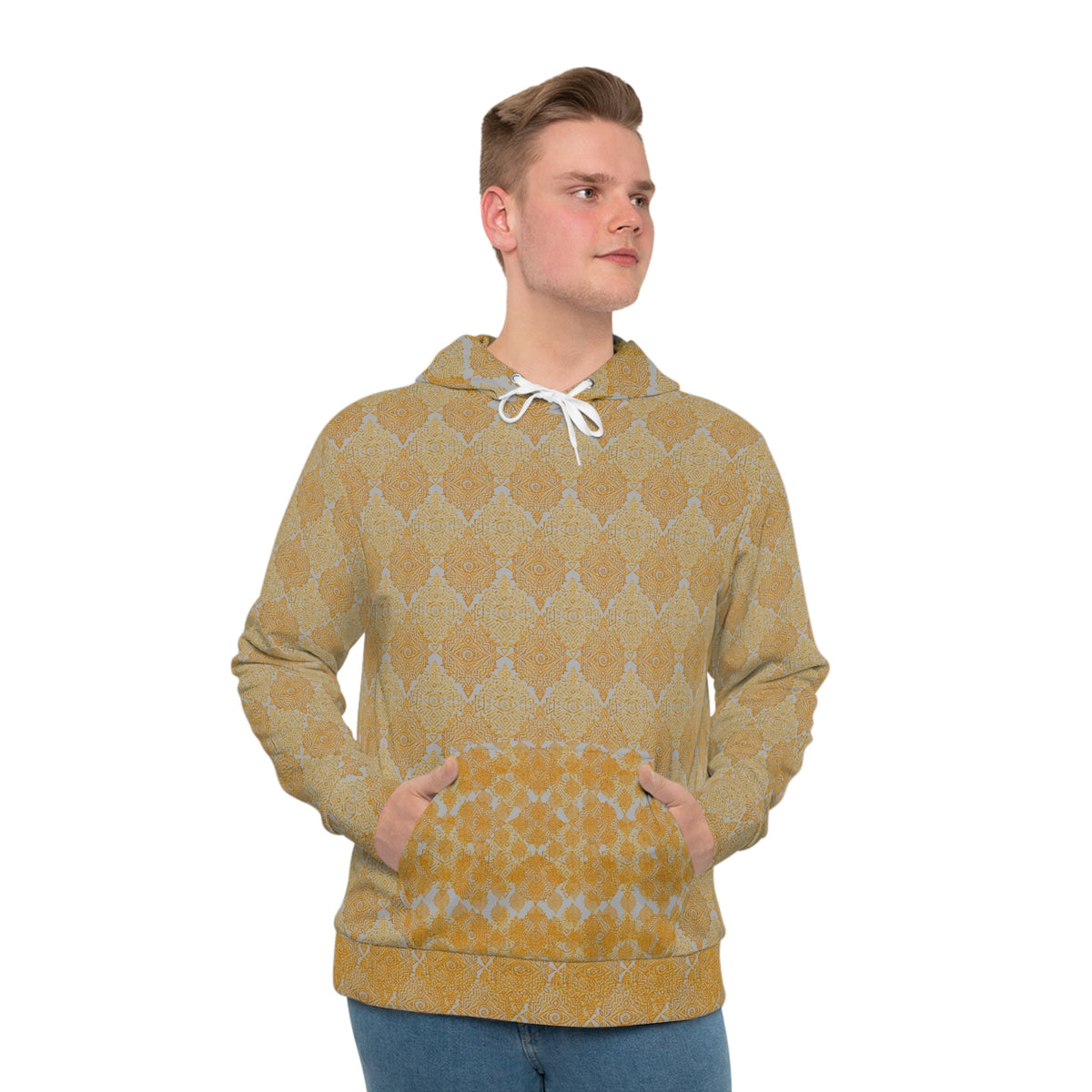 Golden Equinox Hoodie | Sacred Symbols of Balance, Limited Edition