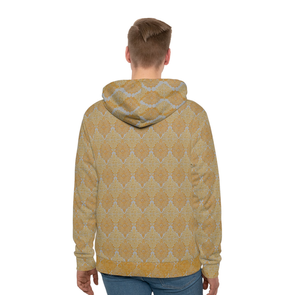 Golden Equinox Hoodie | Sacred Symbols of Balance, Limited Edition