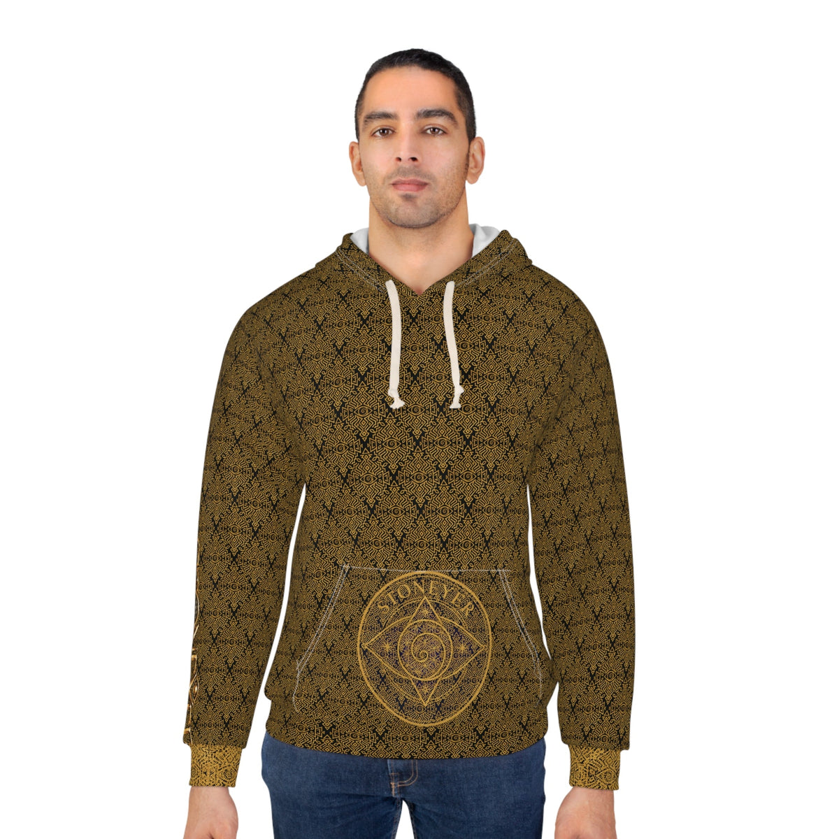 StoneYer Tribal Power Pattern symbol Pullover