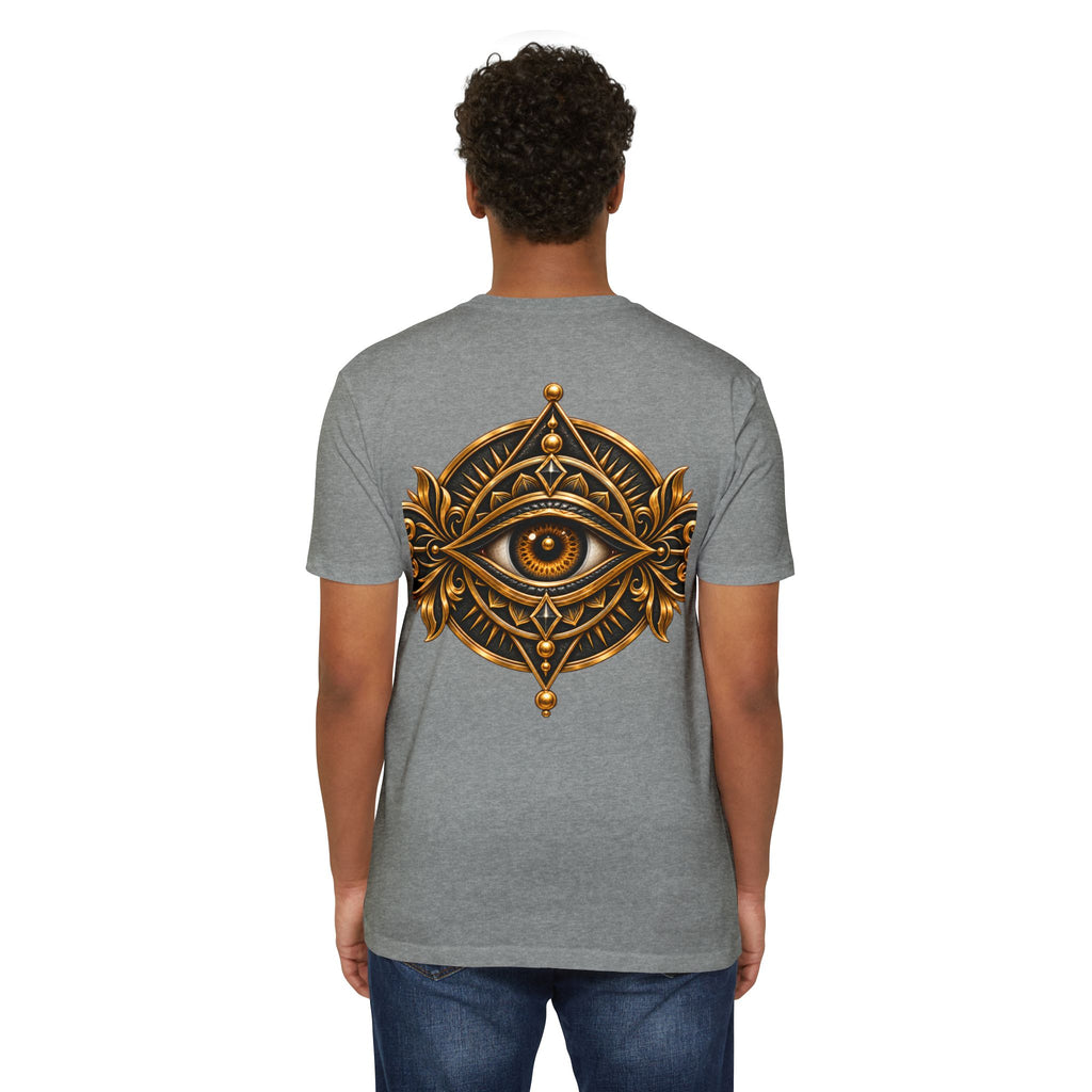 All-Seeing Eye Ornamental Design T-shirt | Mystical Symbol Shirt