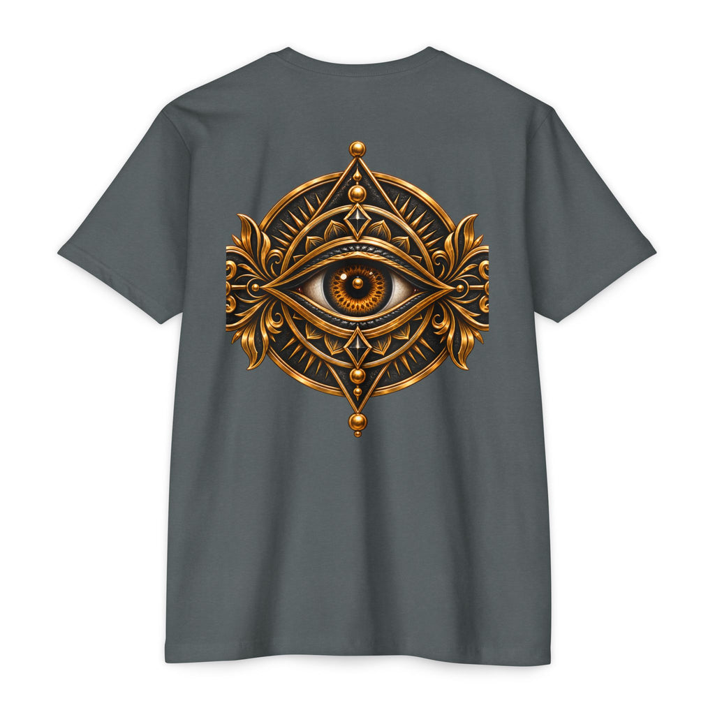 All-Seeing Eye Ornamental Design T-shirt | Mystical Symbol Shirt
