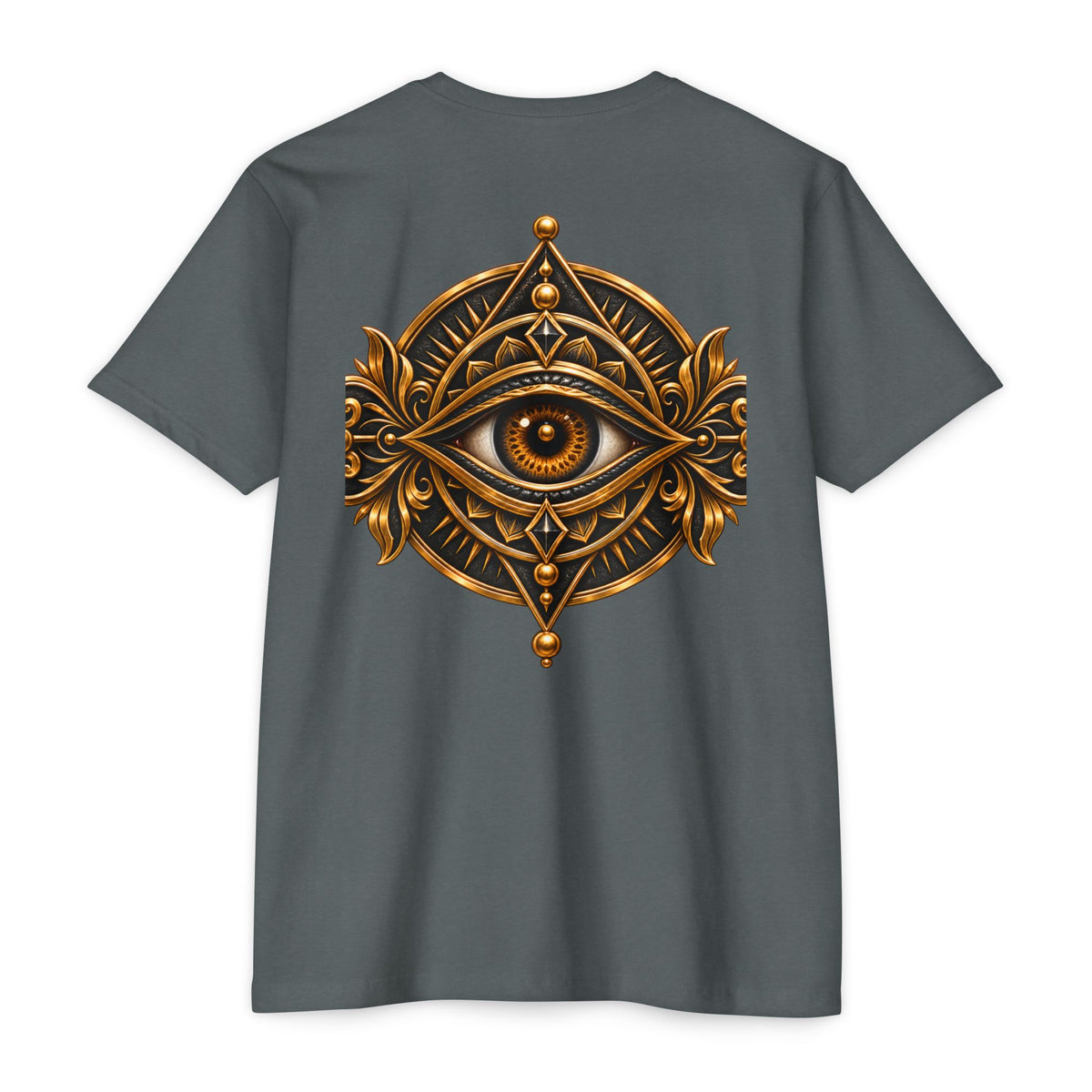 All-Seeing Eye Ornamental Design T-shirt | Mystical Symbol Shirt