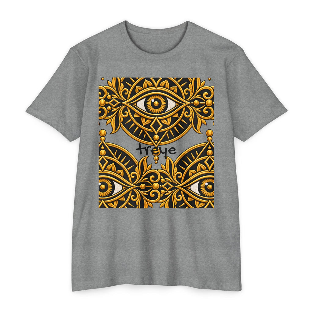 All-Seeing Eye Ornamental Design T-shirt | Mystical Symbol Shirt