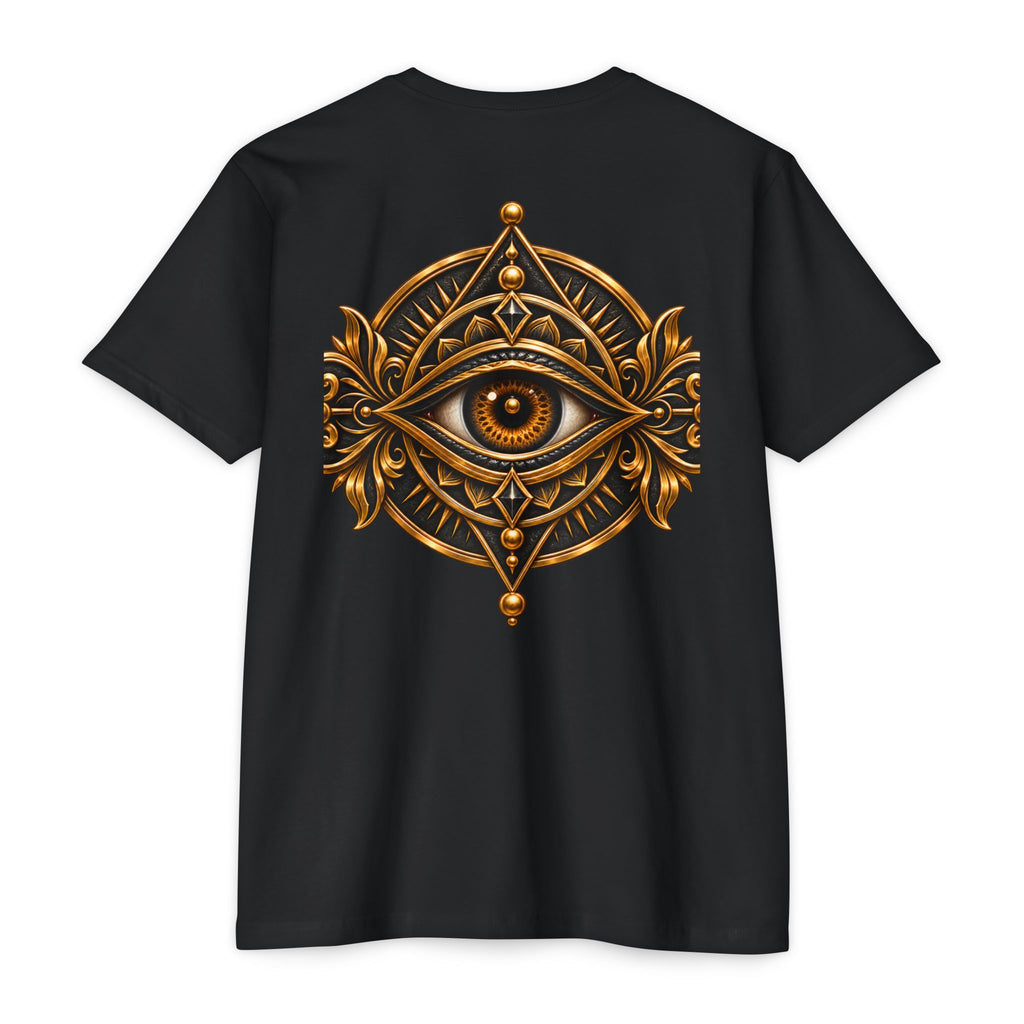 All-Seeing Eye Ornamental Design T-shirt | Mystical Symbol Shirt