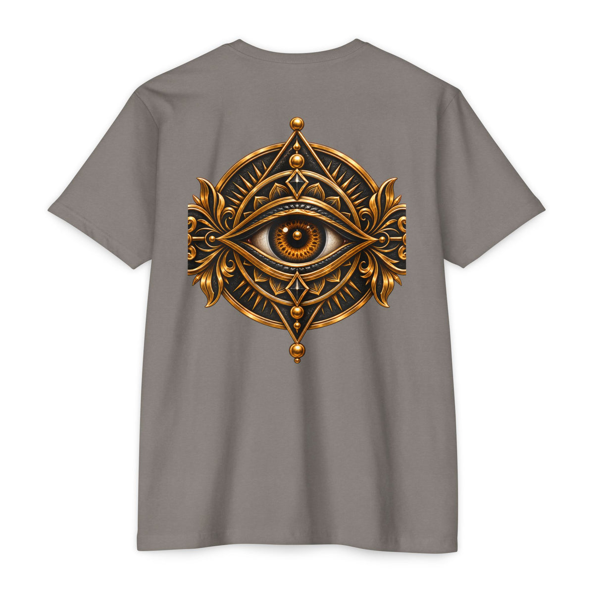 All-Seeing Eye Ornamental Design T-shirt | Mystical Symbol Shirt