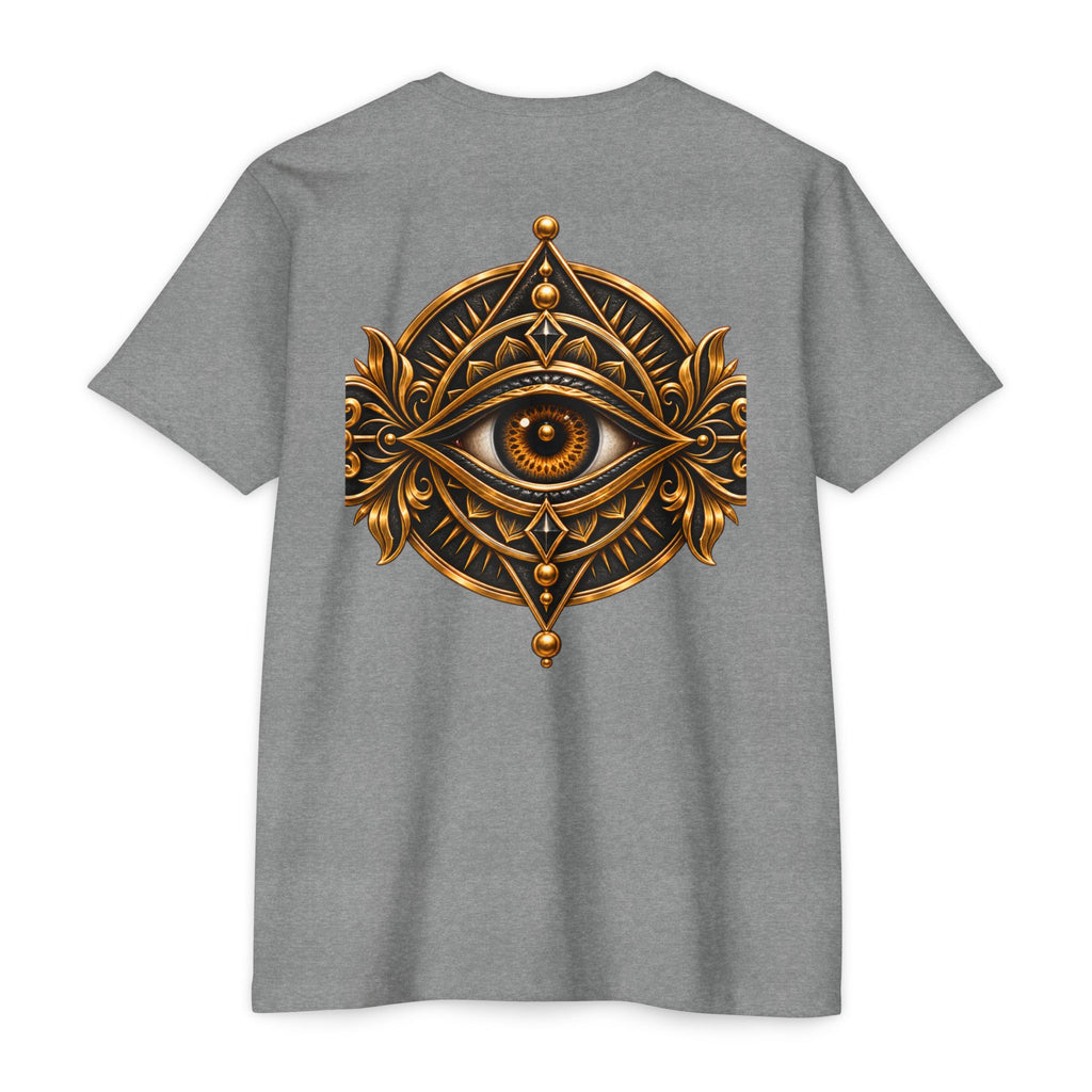 All-Seeing Eye Ornamental Design T-shirt | Mystical Symbol Shirt