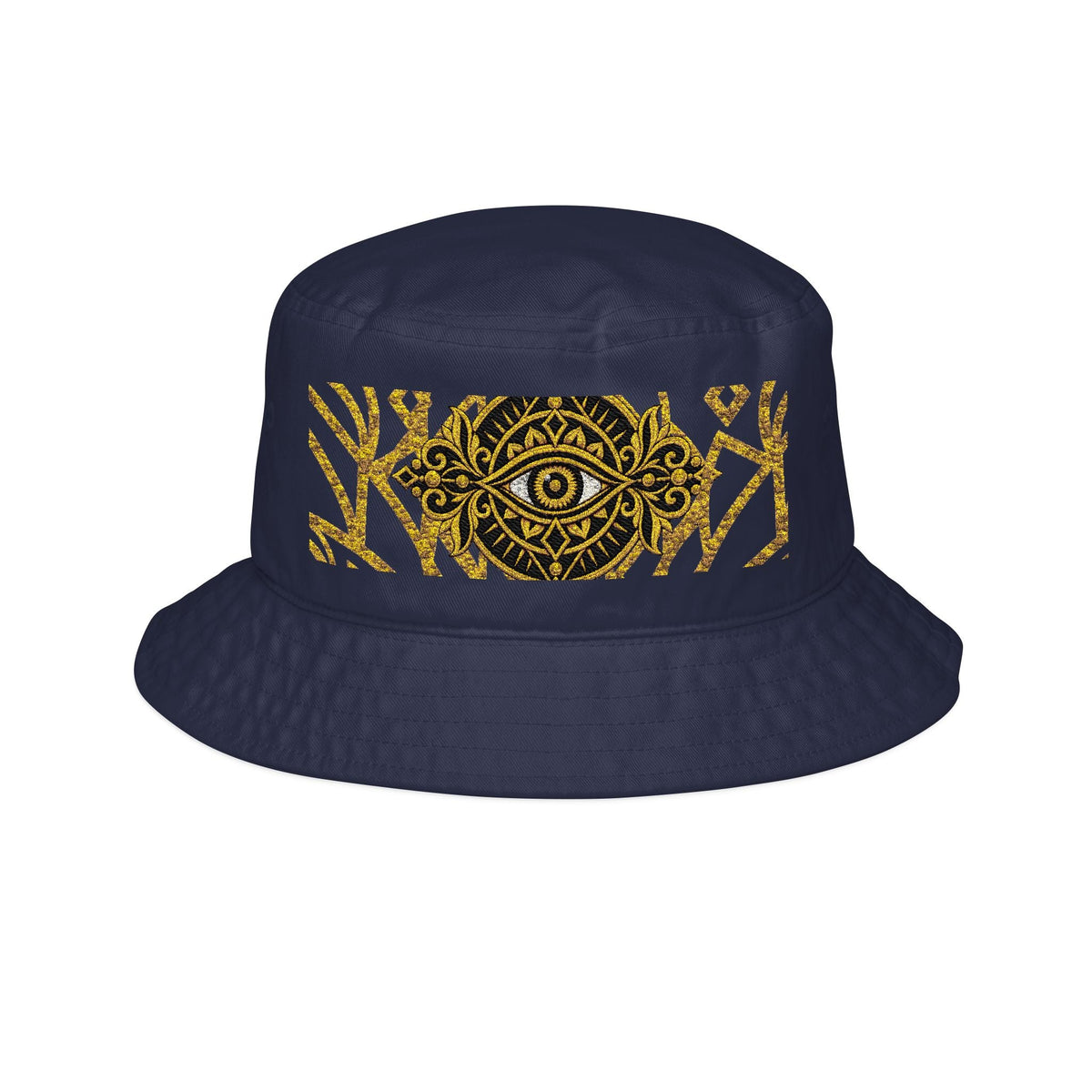 StoneYer Eye Emblem Bucket Hat