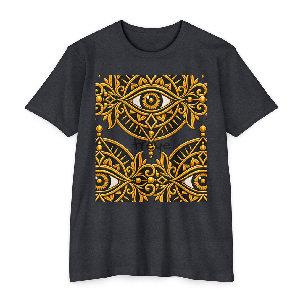 All-Seeing Eye Ornamental Design T-shirt | Mystical Symbol Shirt