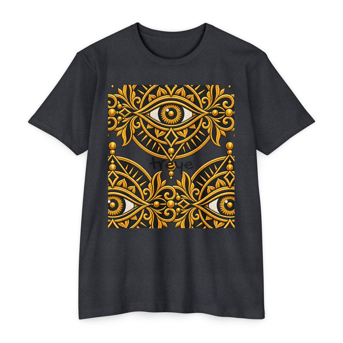 All-Seeing Eye Ornamental Design T-shirt | Mystical Symbol Shirt