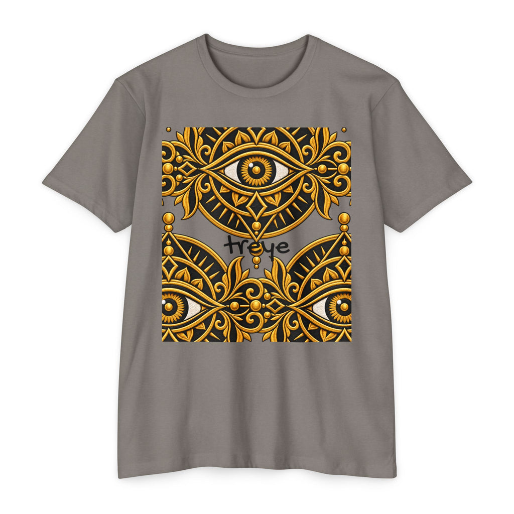 All-Seeing Eye Ornamental Design T-shirt | Mystical Symbol Shirt