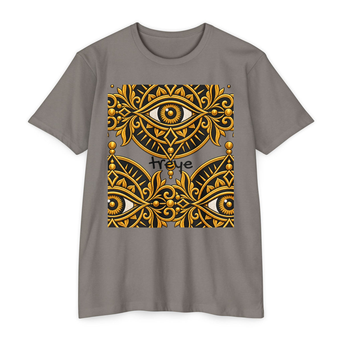 All-Seeing Eye Ornamental Design T-shirt | Mystical Symbol Shirt