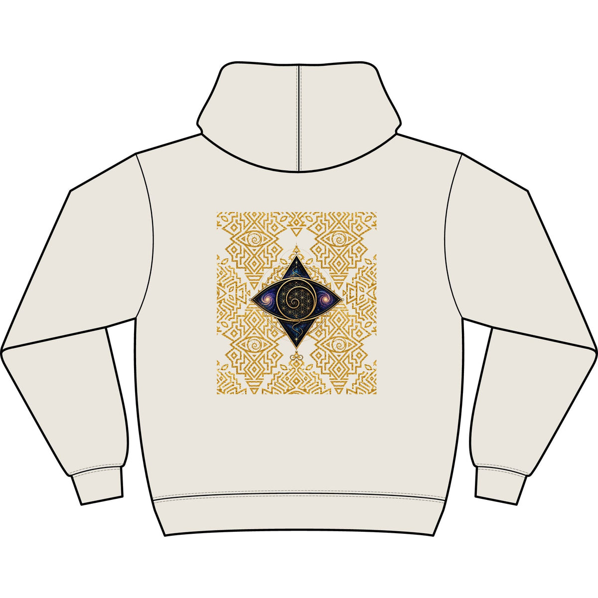 Mystic Geo Emblem Hoodie