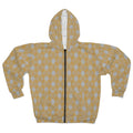 Gold Dot Zip Hoodie  — StoneYer Os Vintage  Balance Sunbeam All-Over Print