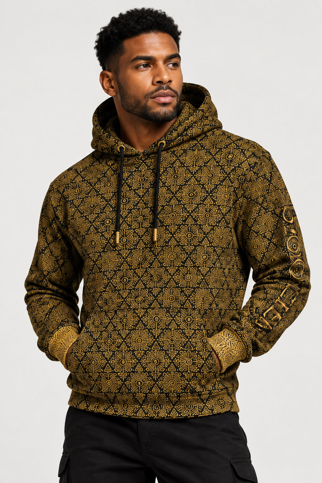 StoneYer Tribal Power Pattern symbol Pullover
