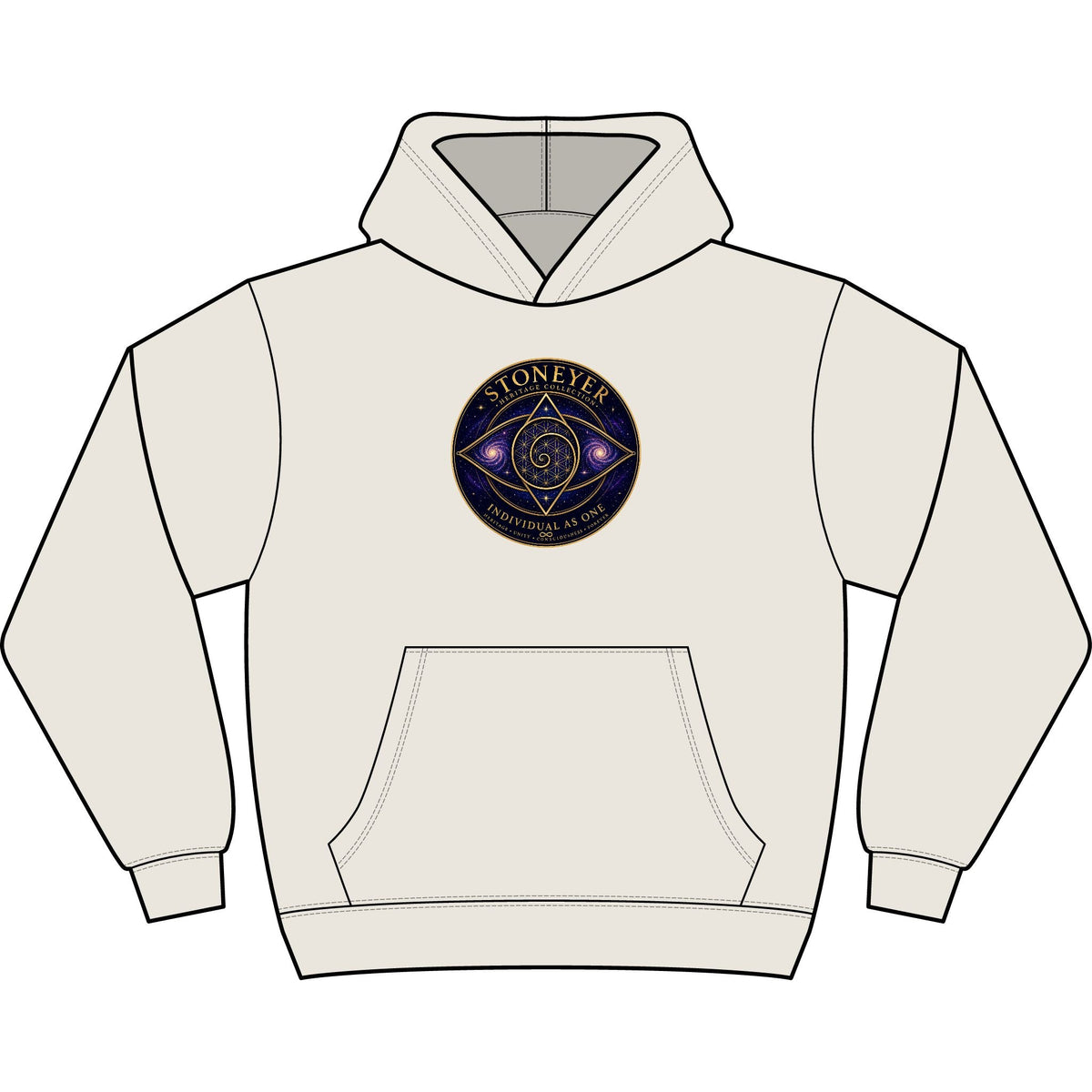 Mystic Geo Emblem Hoodie