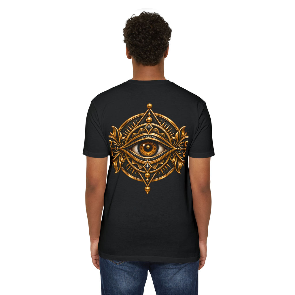 All-Seeing Eye Ornamental Design T-shirt | Mystical Symbol Shirt