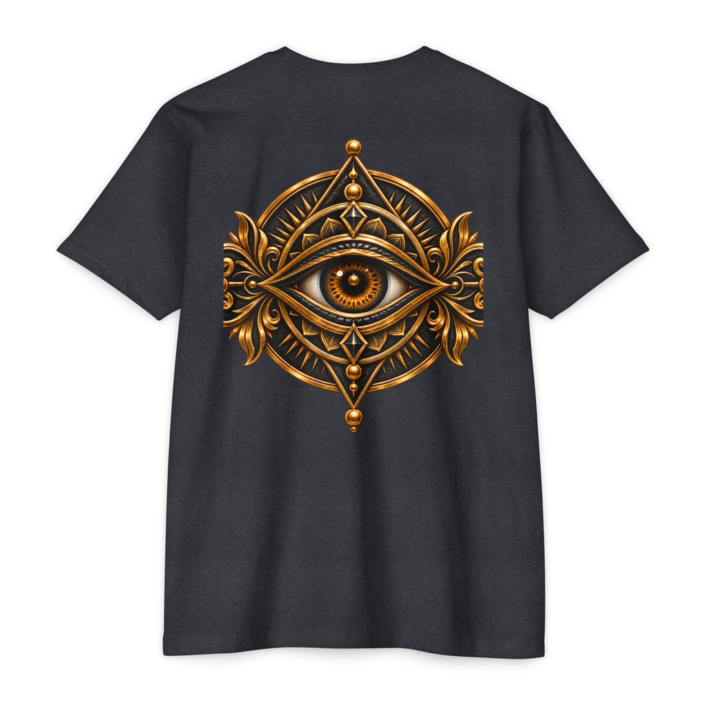 All-Seeing Eye Ornamental Design T-shirt | Mystical Symbol Shirt