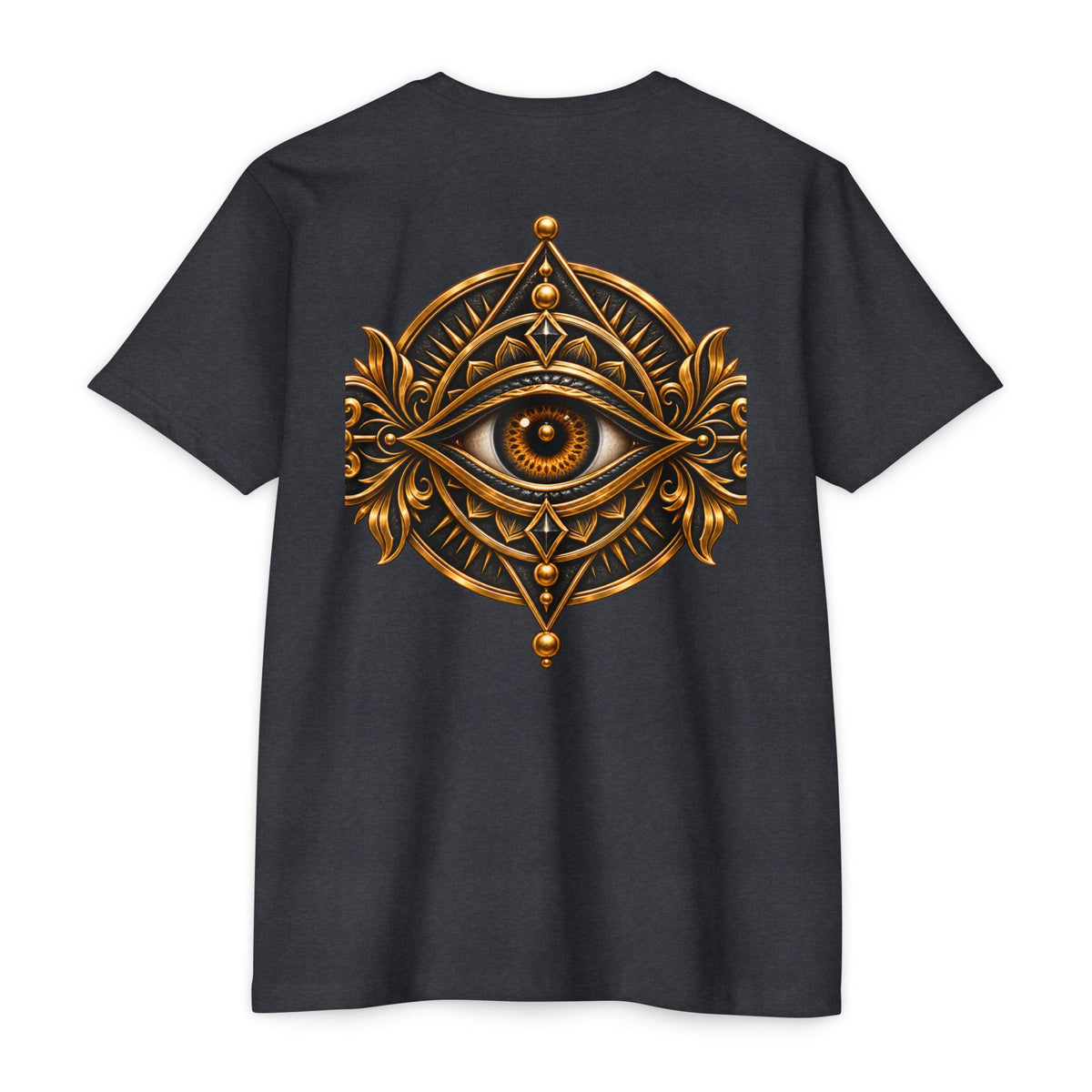 All-Seeing Eye Ornamental Design T-shirt | Mystical Symbol Shirt