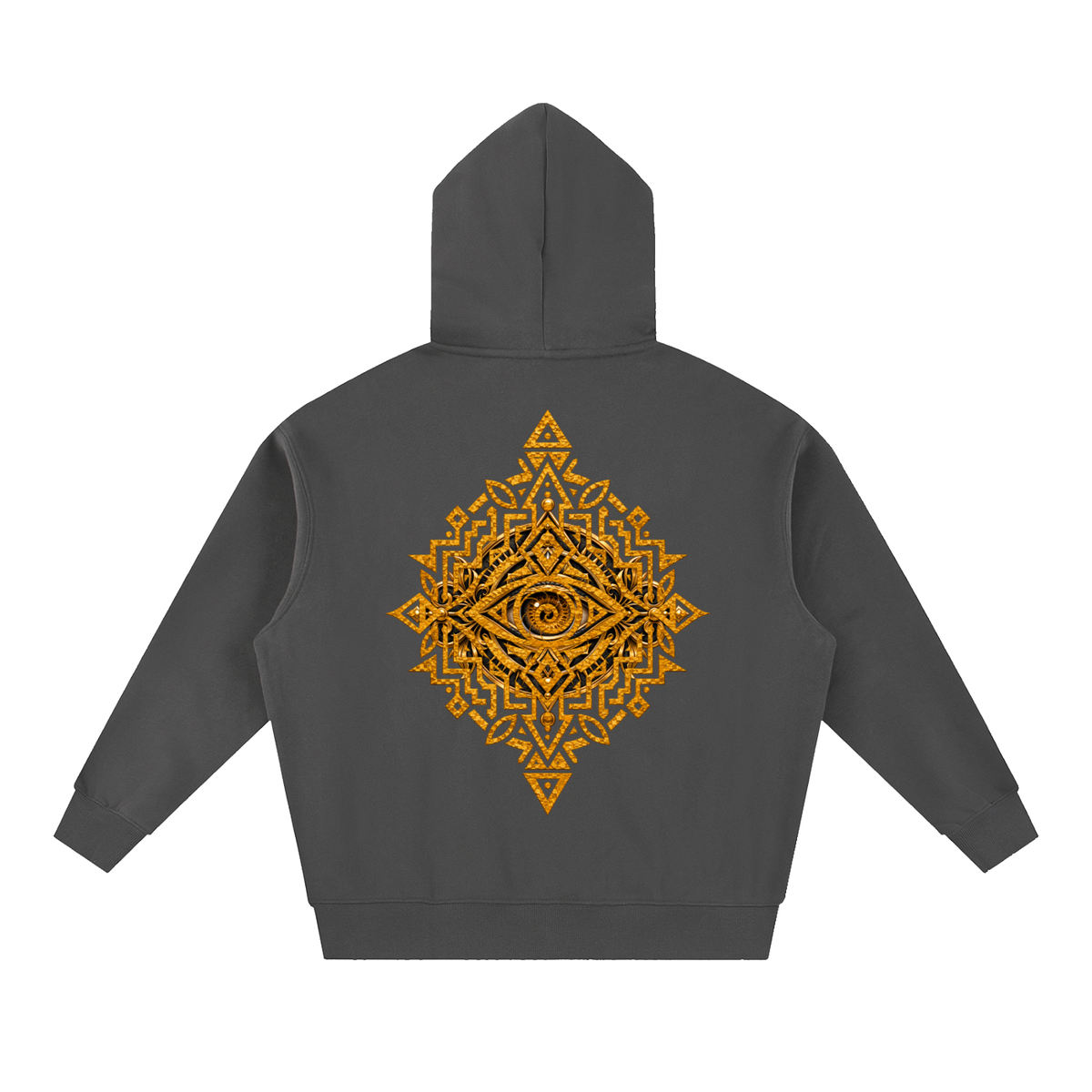 StoneYer See Essential Ballance Oversized Boxy Fit Fleece Hoodie
