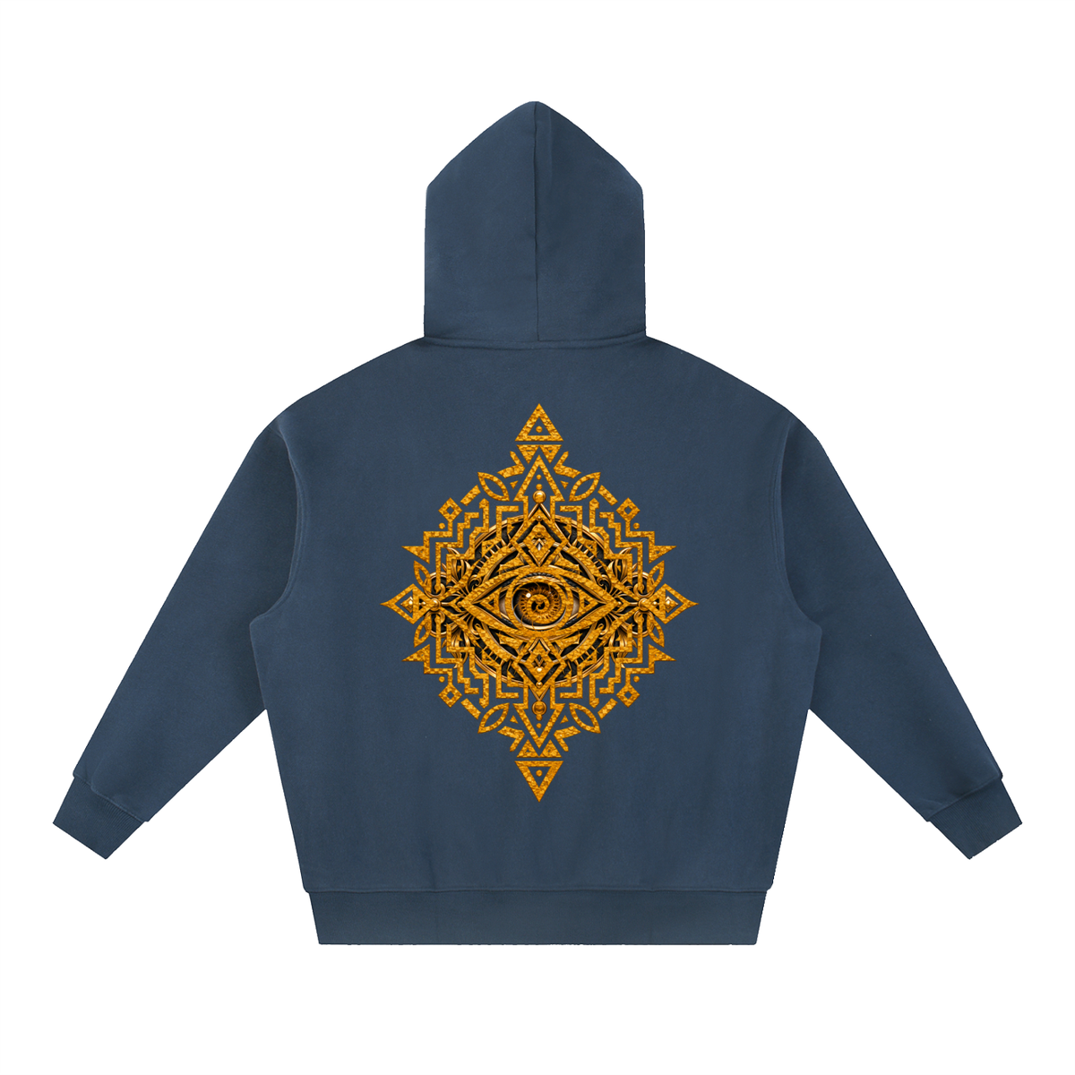 StoneYer See Essential Ballance Oversized Boxy Fit Fleece Hoodie