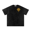 StoneYer Prosper Vission Snow Washed Oversized Cotton T-Shirt